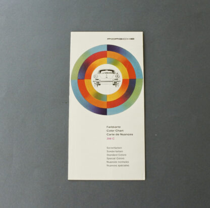 Porsche 356 C Colour Chart