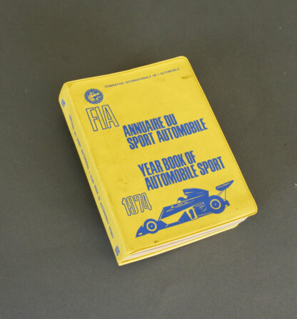 FIA Year Book of Automobile Sport 1974
