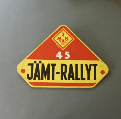 Jämt - Rallyt #45 Rally Plate