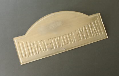 Rallye Monte Carlo 1958 Service Plate - Image 4