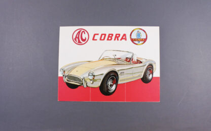 AC Cobra Sales Brochure 1965 Mk1 4.7L Ford V8