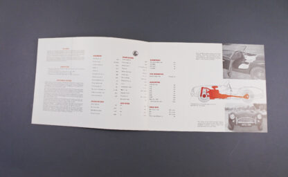 AC Cobra Sales Brochure 1965 Mk1 4.7L Ford V8 - Image 3