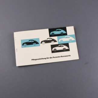 Porche Reutter Karosserie Original Booklet