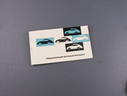 Porche Reutter Karosserie Original Booklet