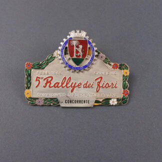 San Remo Rally 1965 Badge.