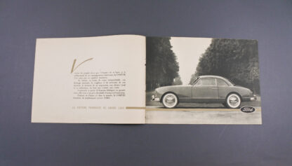 Ford V8 Comète 1951 sales brochure - Image 2