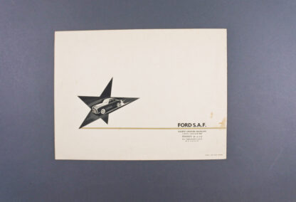 Ford V8 Comète 1951 sales brochure - Image 4
