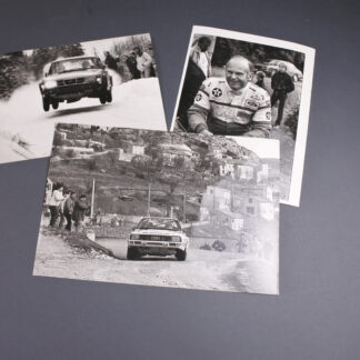 Stig Blomqvist Rally Original Press Photos