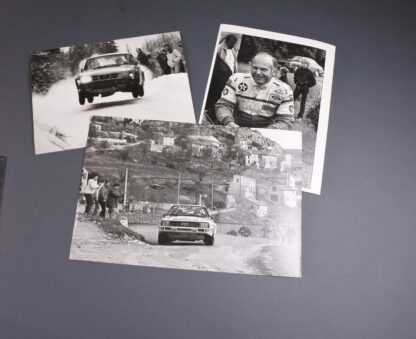 Stig Blomqvist Rally Original Press Photos